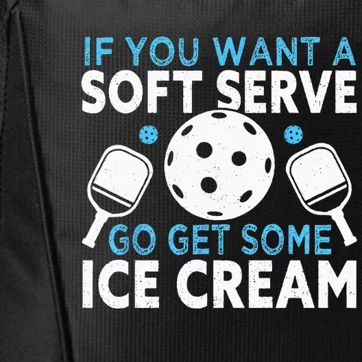 If you want a soft serve go get some Ice Cream Pickleball City Backpack