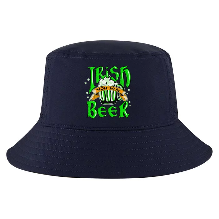 Irish You Were Beer Saint Patrick's Day Funny Gift Cool Comfort Performance Bucket Hat