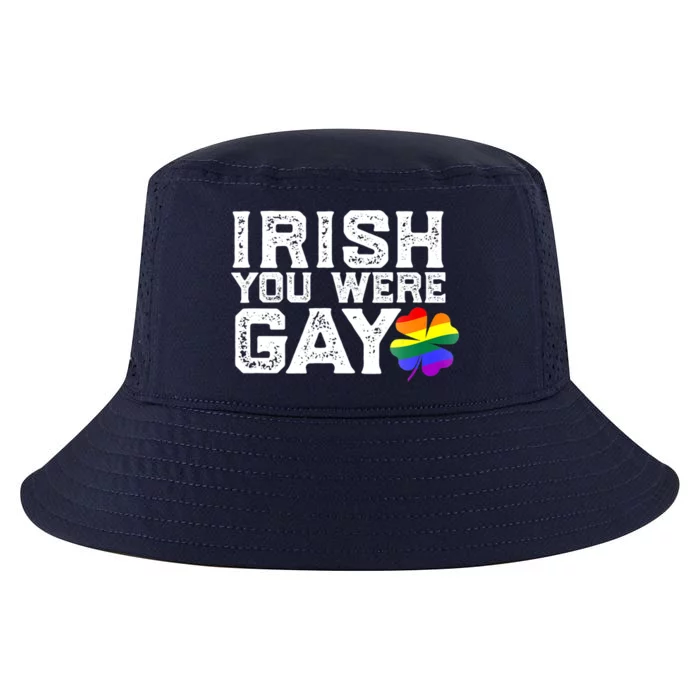 IRISH YOU WERE GAY LGBT Meme St Patricks Day Funny Cool Comfort Performance Bucket Hat