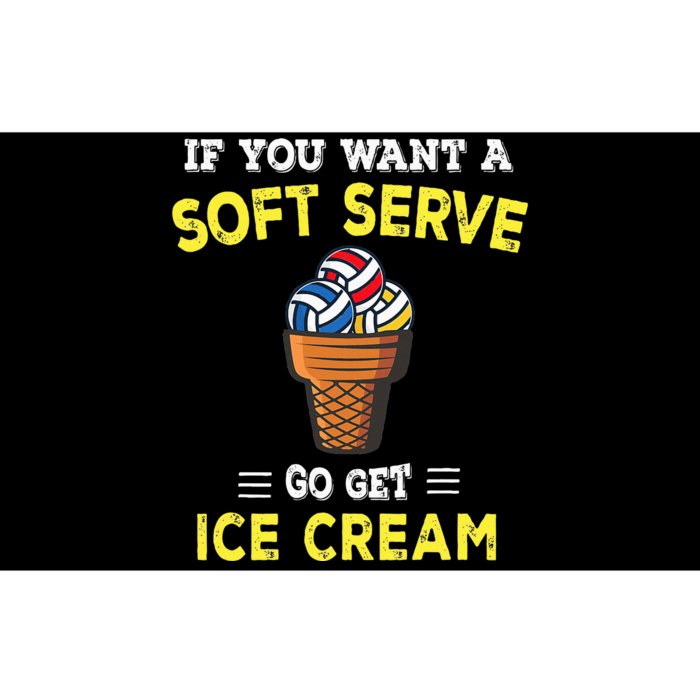 If You Want A Soft Serve Go Get Ice Cream Bumper Sticker