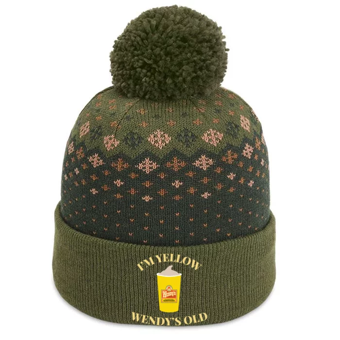 Im Yellow W.E.N.D.Y.S Old The Baniff Cuffed Pom Beanie