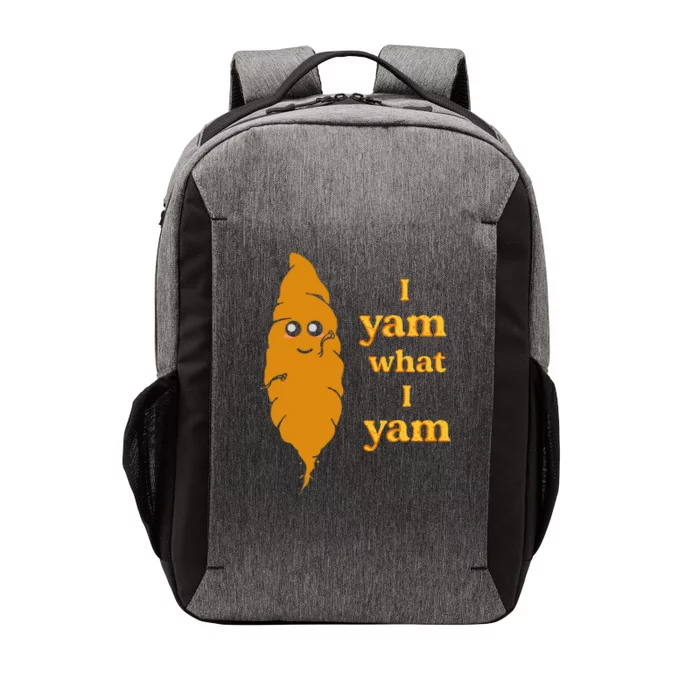 I Yam What I Yam Funny Gift Vector Backpack