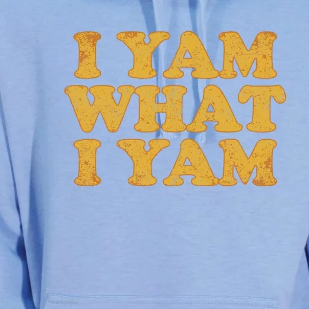 I Yam What I Yam | I'm A Bit Of A Sweetie Pie Unisex Surf Hoodie