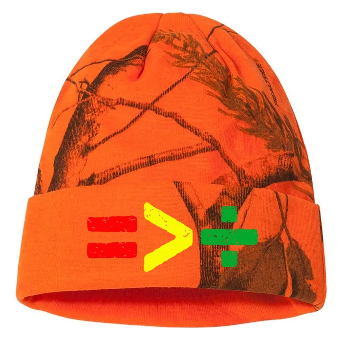 June 19th 1865 Equality Is Greater Than Division Kati - 12in Camo Beanie