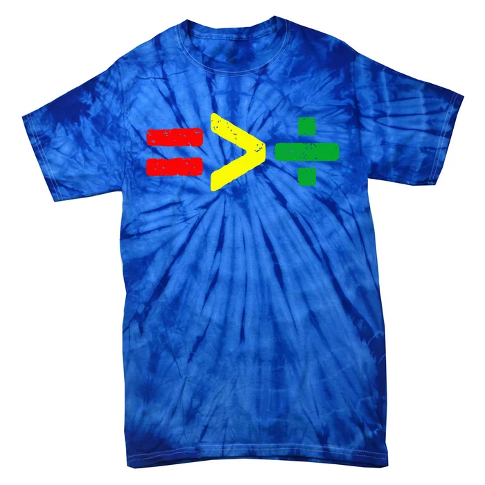 June 19th 1865 Equality Is Greater Than Division Tie-Dye T-Shirt