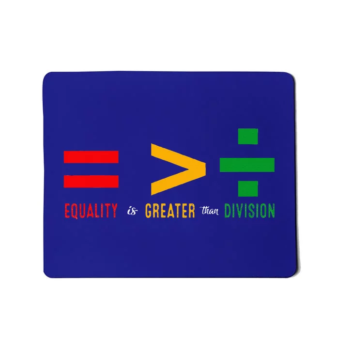 June 19th 1865 Equality Is Greater Than Division Mousepad