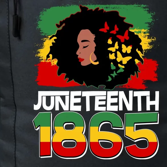 Juneteenth 1865 African American Black Woman Daily Commute Backpack