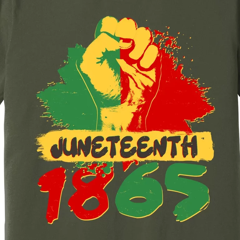 Juneteeth 1865 African Black American Holiday Premium T-Shirt