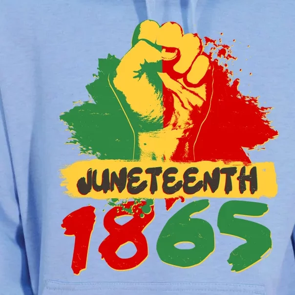 Juneteeth 1865 African Black American Holiday Unisex Surf Hoodie