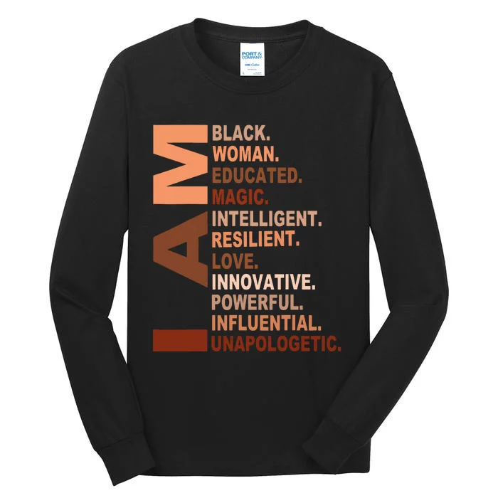 Juneteenth 1865 African American Freedom Black History Women Tall Long Sleeve T-Shirt