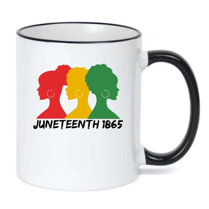 Juneteenth 1865 African Pride Black Color Changing Mug