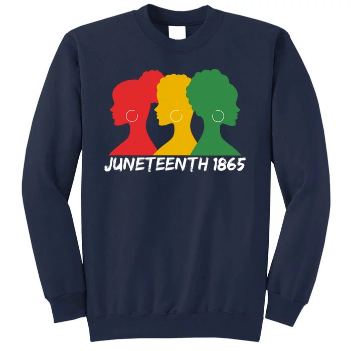 Juneteenth 1865 African Pride Tall Sweatshirt