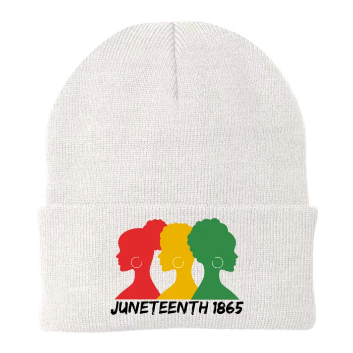 Juneteenth 1865 African Pride Knit Cap Winter Beanie