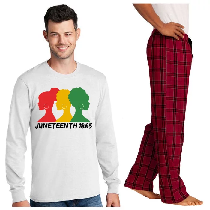 Juneteenth 1865 African Pride Long Sleeve Pajama Set