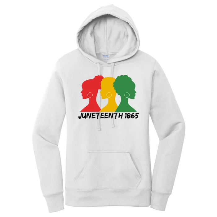 Juneteenth 1865 African Pride Women's Pullover Hoodie