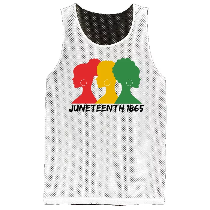 Juneteenth 1865 African Pride Mesh Reversible Basketball Jersey Tank