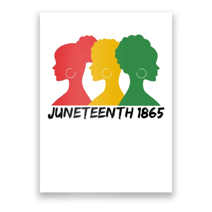 Juneteenth 1865 African Pride Poster