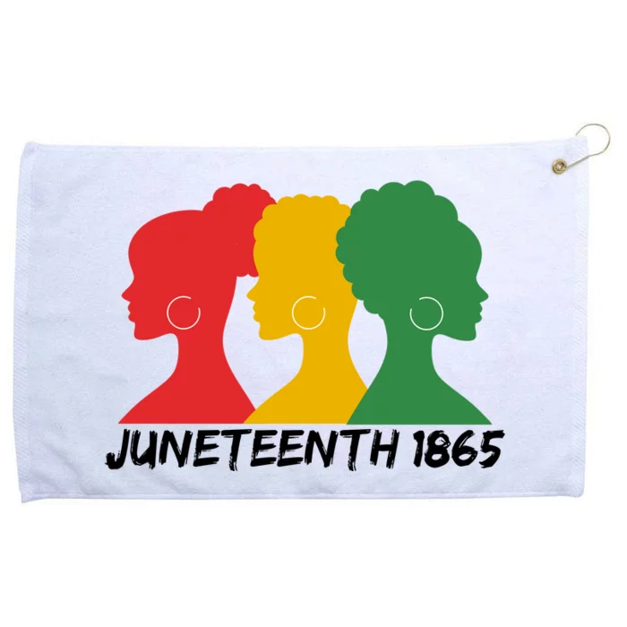 Juneteenth 1865 African Pride Grommeted Golf Towel