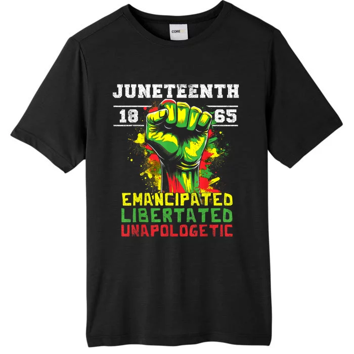 Juneteenth 1865 Black History African American Freedom ChromaSoft Performance T-Shirt