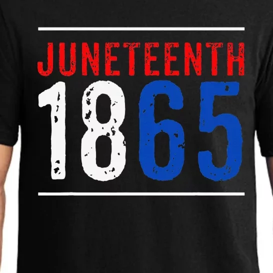 Juneteeth 1865 Black African American History Pajama Set