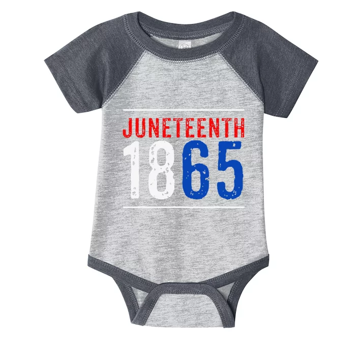 Juneteeth 1865 Black African American History Infant Baby Jersey Bodysuit