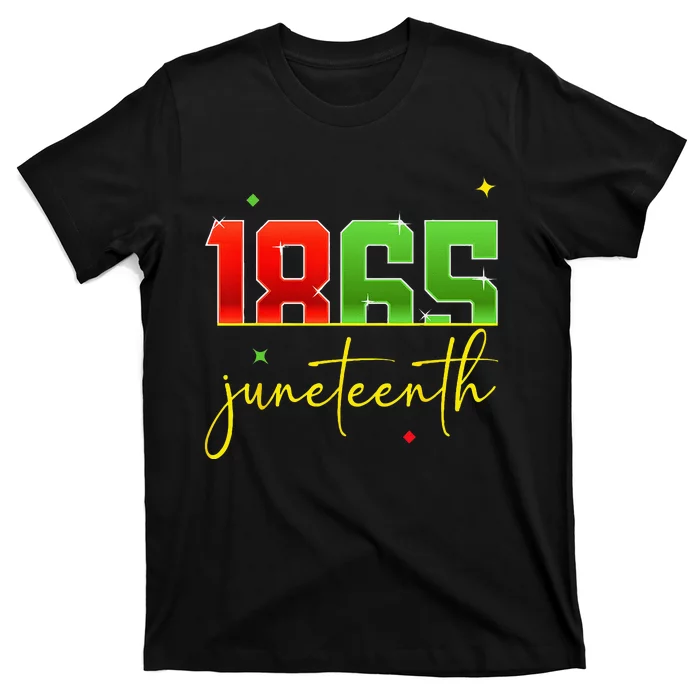 Junenth 1865 Black Freedom History Month African American T-Shirt