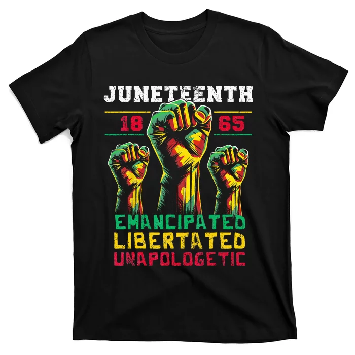 Juneteenth 1865 Black History African American Freedom T-Shirt