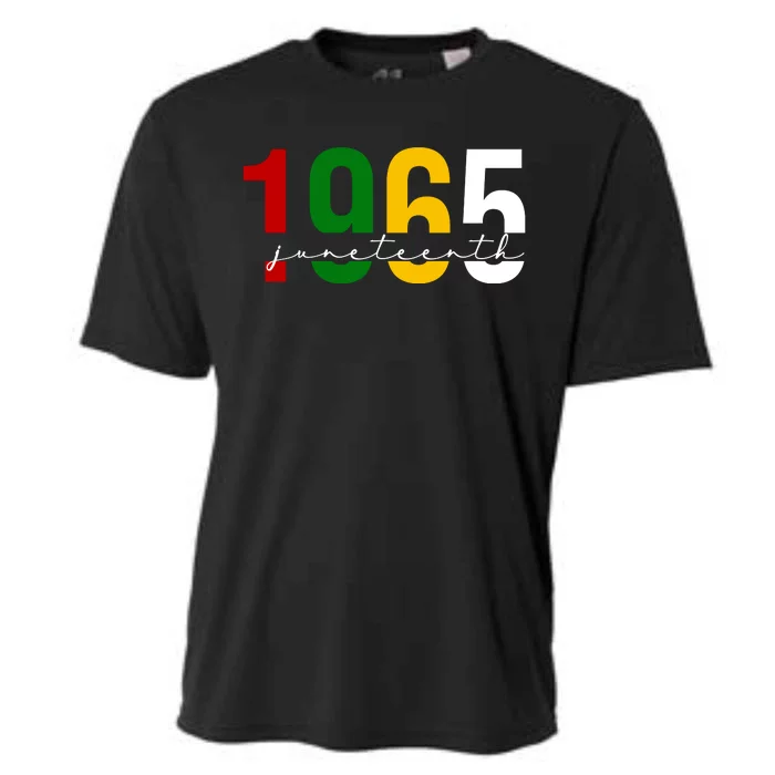 Juneteenth 1965 Black History Month Cooling Performance Crew T-Shirt