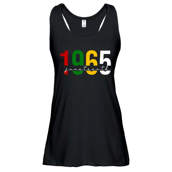 Juneteenth 1965 Black History Month Ladies Essential Flowy Tank