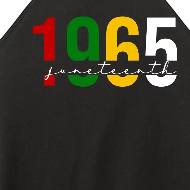 Juneteenth 1965 Black History Month Women’s Perfect Tri Rocker Tank