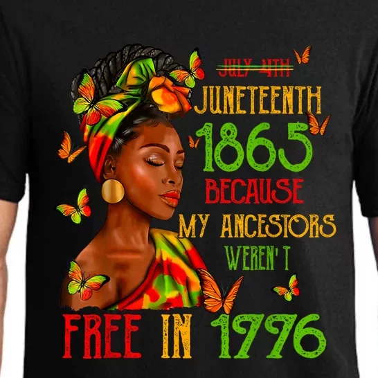 Juneteenth 1865 Black History African American Freedom Pajama Set