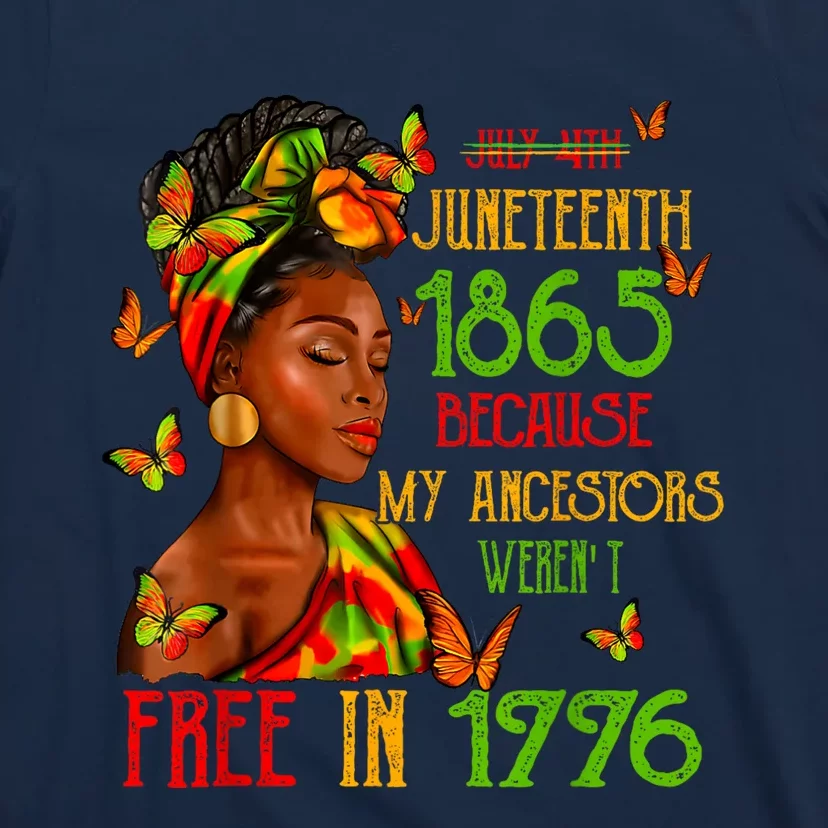 Juneteenth 1865 Black History African American Freedom T-Shirt