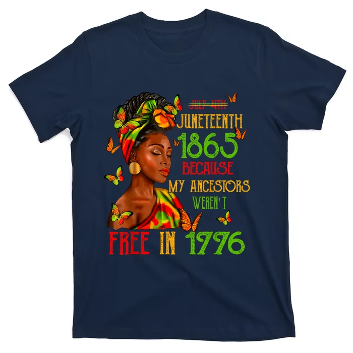 Juneteenth 1865 Black History African American Freedom T-Shirt