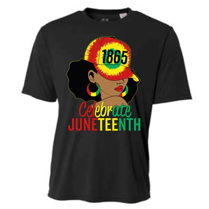 Juneteenth 1865 Celebrate Freedom Day African American Cooling Performance Crew T-Shirt