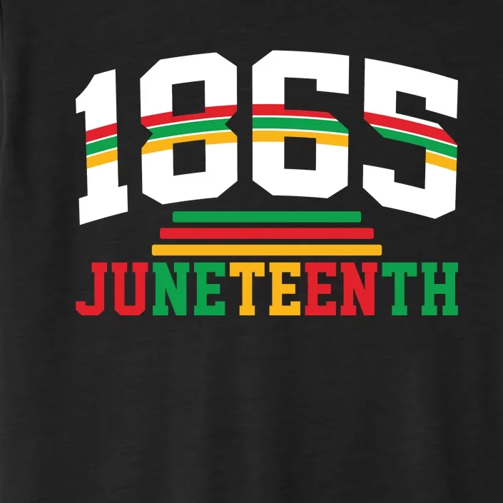 Juneteenth 1865 Celebration Graphic ChromaSoft Performance T-Shirt