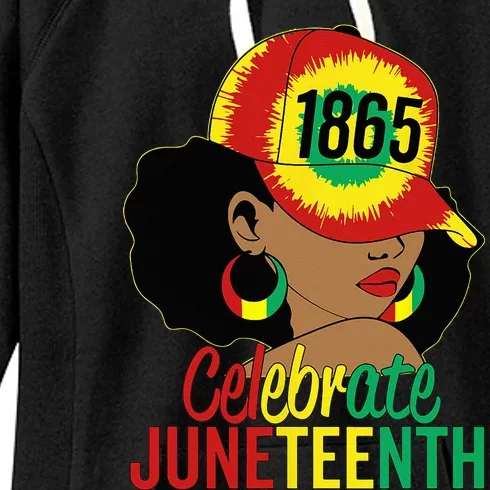 Juneteenth 1865 Celebrate Freedom Day African American Women's Fleece Hoodie