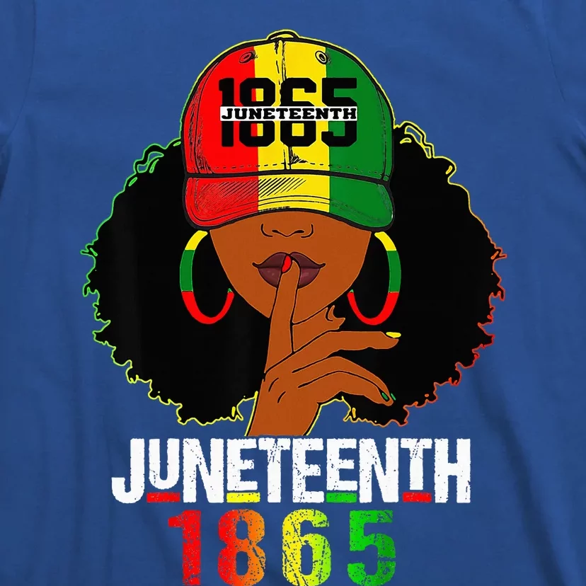 Juneteenth 1865 Celebrate Freedom Celebrating Black Women T-Shirt