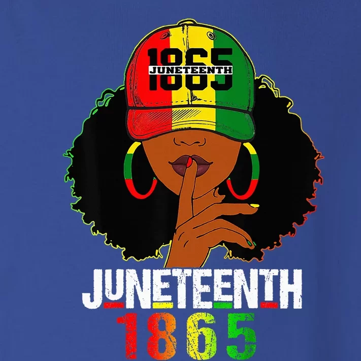 Juneteenth 1865 Celebrate Freedom Celebrating Black Women Toddler Long Sleeve Shirt