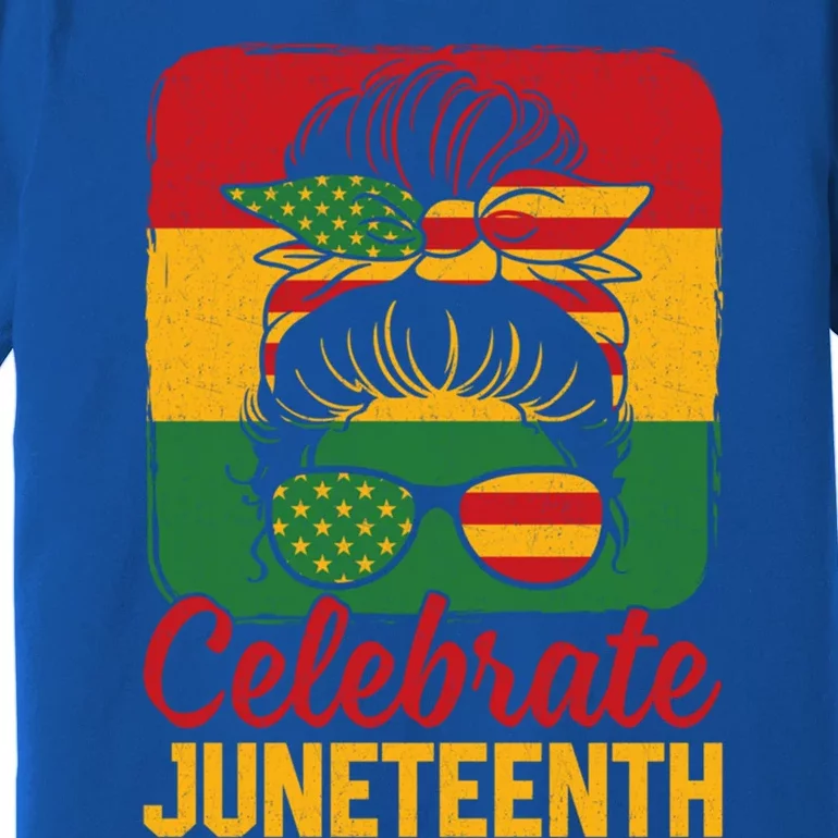 Junenth 1865 Celebrate Freedom Celebrating Junenth Gift Premium T-Shirt