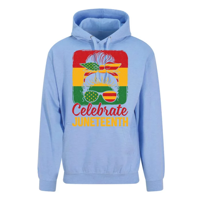 Junenth 1865 Celebrate Freedom Celebrating Junenth Gift Unisex Surf Hoodie