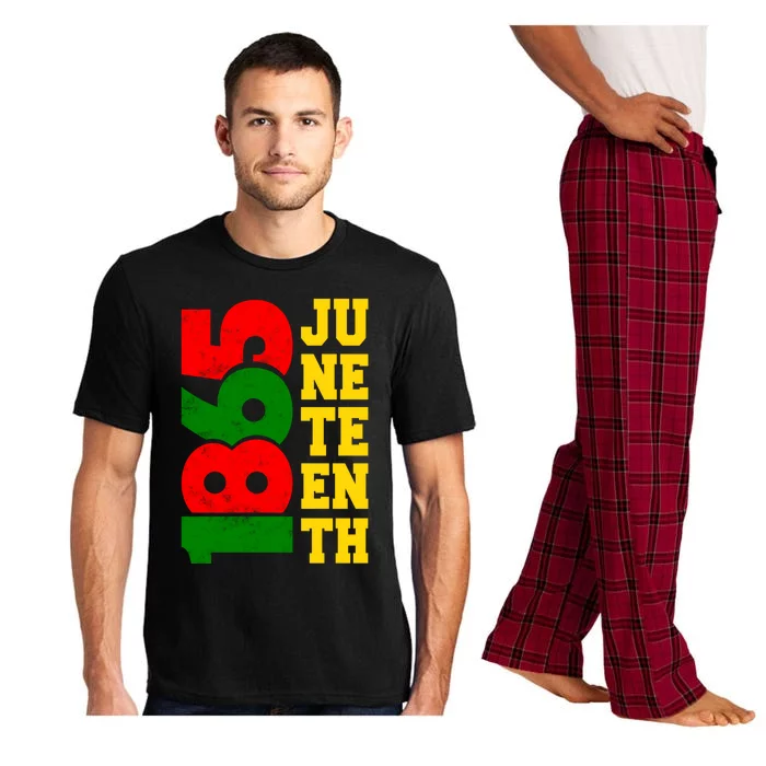 Juneteenth 1865 Celebrate Black Pride Freedom Day Gift Pajama Set