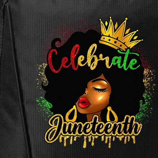 Juneteenth 1865 Celebrate Freedom Day African American City Backpack