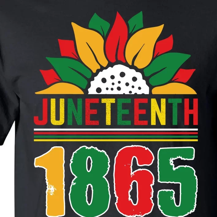 Juneteenth 1865 Celebration Artwork Tall T-Shirt