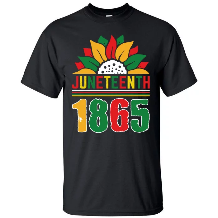 Juneteenth 1865 Celebration Artwork Tall T-Shirt