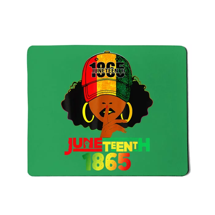 Juneteenth 1865 Celebrate Freedom Celebrating Black Women Mousepad