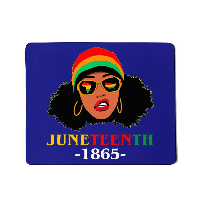 Juneteenth 1865 Celebrate Freedom Celebrating Black Women Mousepad