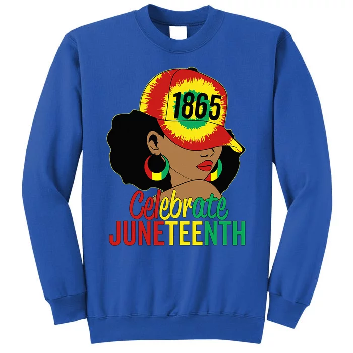 Juneteenth 1865 Celebrate Freedom Day African American Wo Sweatshirt