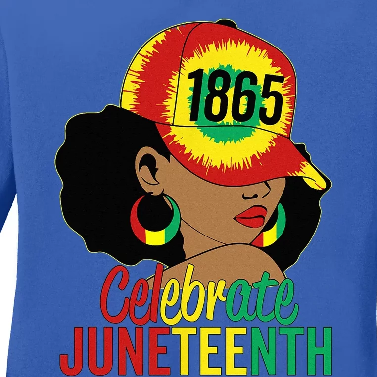 Juneteenth 1865 Celebrate Freedom Day African American Wo Ladies Long Sleeve Shirt