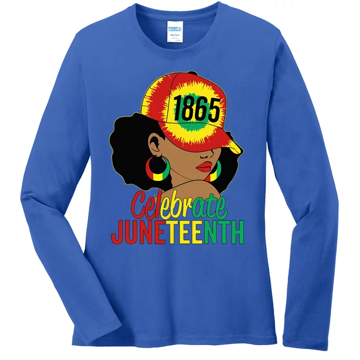 Juneteenth 1865 Celebrate Freedom Day African American Wo Ladies Long Sleeve Shirt