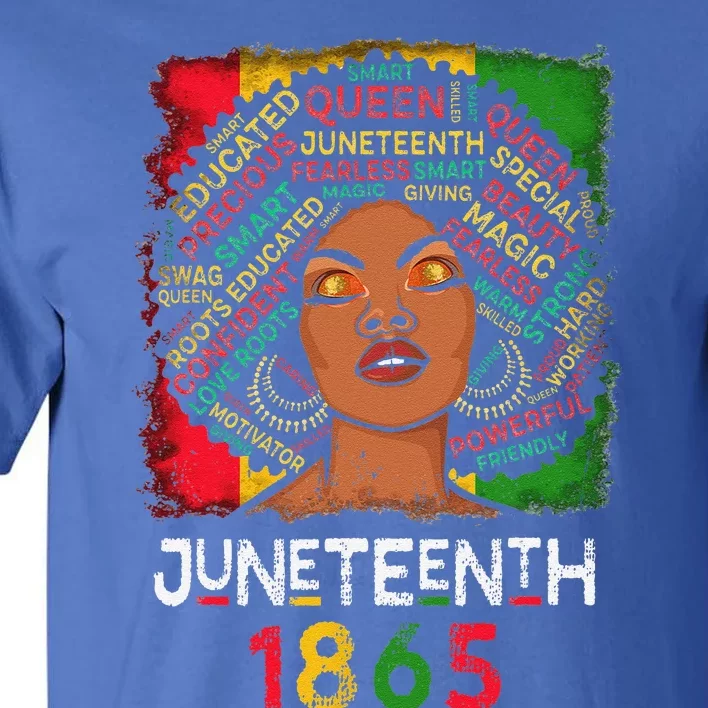 Juneteenth 1865 Celebrate African American Freedom Day Tall T-Shirt